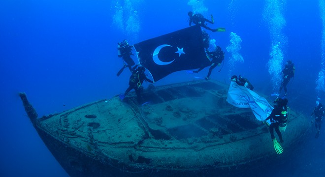 'Akdeniz'in Çanakkale'sine dalış yaptılar