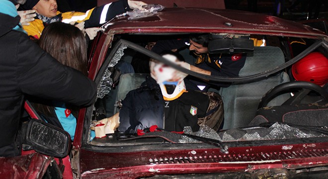 'Baba kafam kanıyor' diyen ehliyetsiz sürücü gözaltında