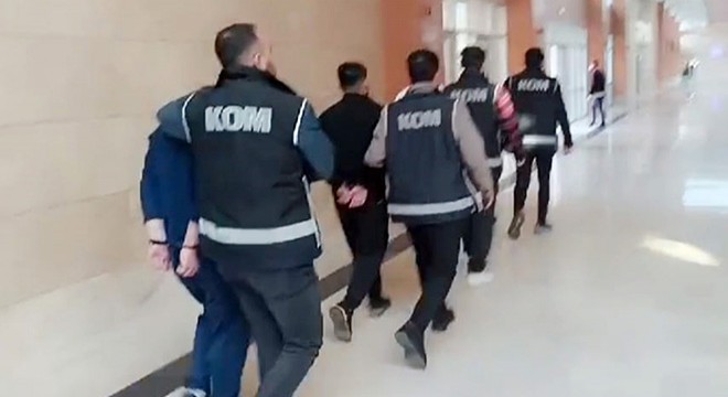 'Çirkinler' suç örgütüne operasyon: 5 tutuklama