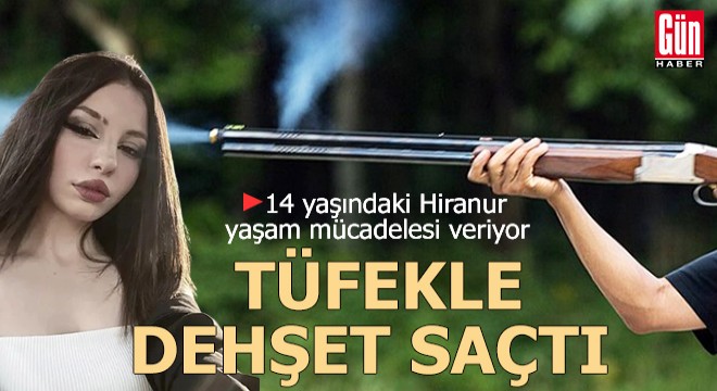 'Çocuklar ses yapıyor' dedi, tüfekle dehşet saçtı