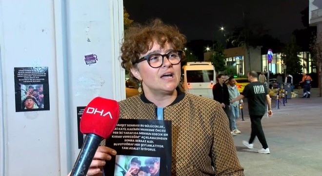 Oğlumun adaletini geri istiyorum