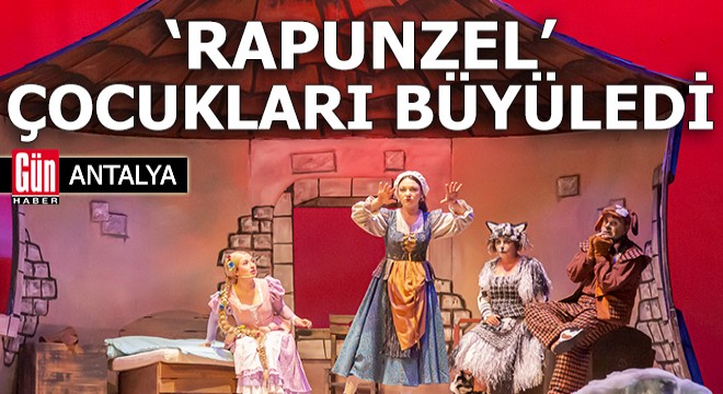 'Rapunzel' çocukları büyüledi