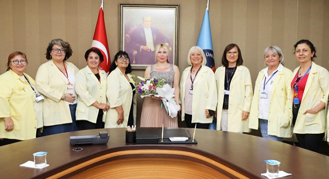 'Sarı Melekler' Rektör Özkan'ı ziyaret etti