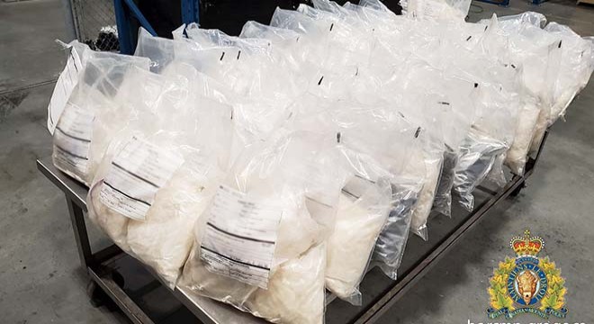 1.7 milyar dolarlık metamfetamin ele geçirildi
