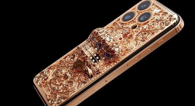 10,5 milyon TL'lik altın kaplama iPhone 16 Pro Max