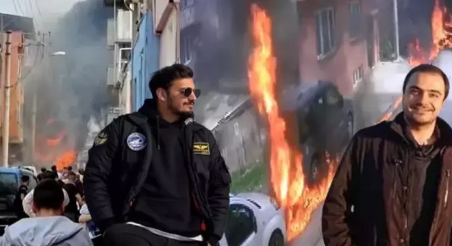 2 pilotun öldüğü sokak arasına düşen uçakta 'metal perde' detayı