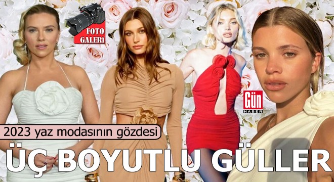 2023 yaz modasının gözdesi: Üç boyutlu güller