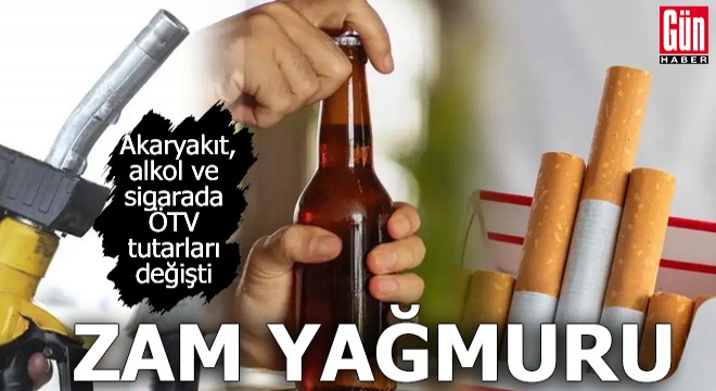 2026'ya zam yağmuruyla girildi