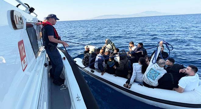 24 kaçak göçmen ile 2 organizatör yakalandı