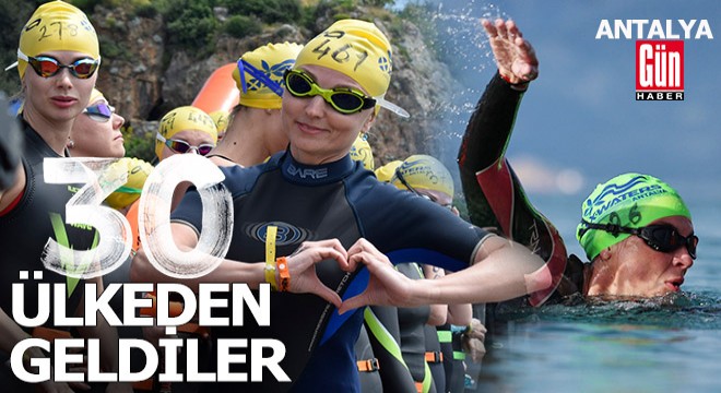 30 ülkeden Antalya'ya yarışmak için geldiler