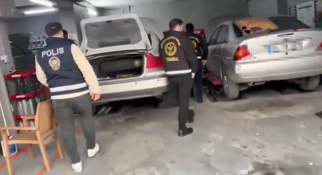 5 ilde oto hırsızlığı operasyonu yapıldı