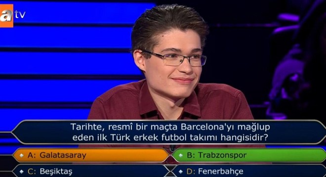 500 binlik futbol sorusu: Şok cevap