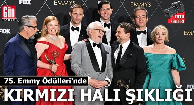 75. Emmy Ödülleri'nde kırmızı halı şıklığı