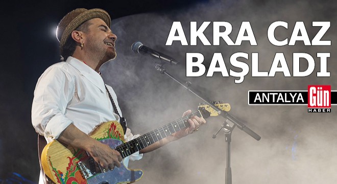 9. Antalya Akra Caz Festivali başladı