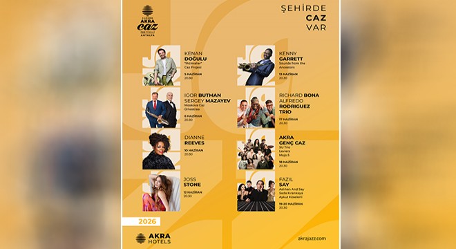 9. Antalya Akra Caz Festivali başlıyor