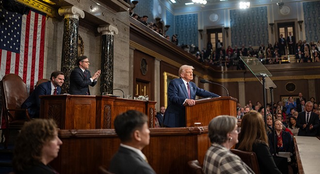 ABD Başkanı Trump, kongrede ilk kez konuştu