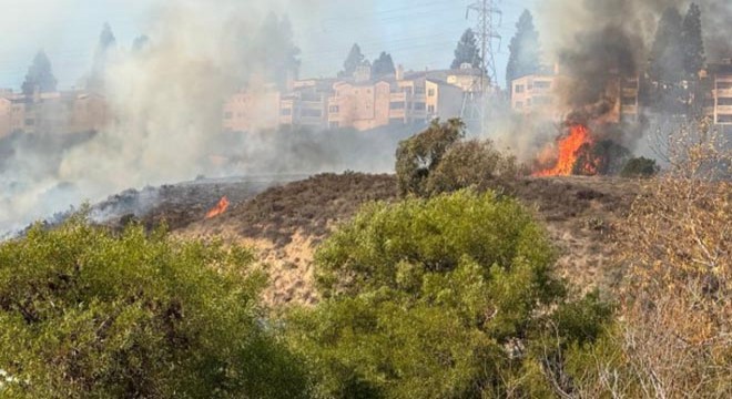 ABD'nin San Diego bölgesinde yangın riski sürüyor