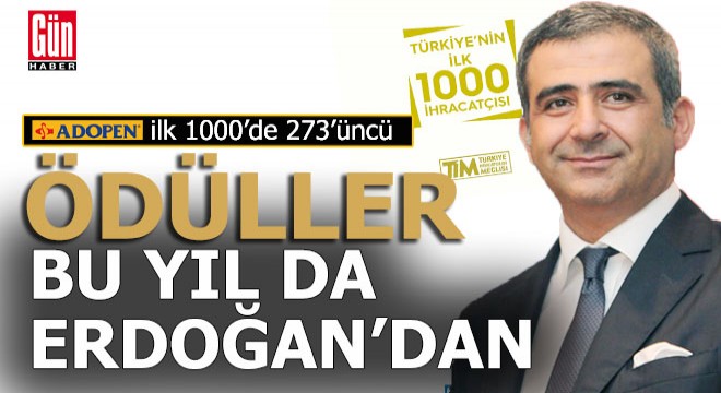 ADOPEN ilk 1000'e 273'ncü sıradan girdi