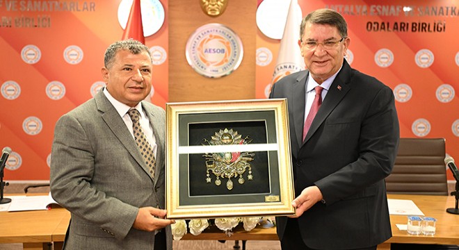 AESOB'da SGK ve esnaf buluşması
