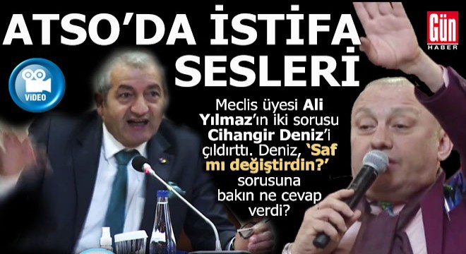 ATSO'da istifa sesleri