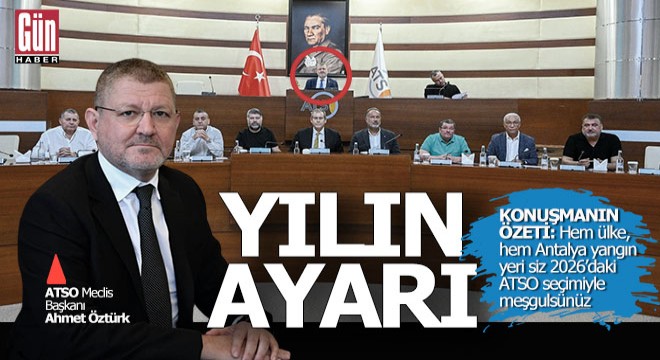 ATSO'ya yılın ayarı