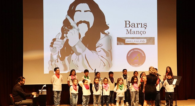 AÜ'de Barış Manço ile Bir Gün etkinliği