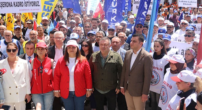 Afyonkarahisar'da 1 Mayıs kutlandı