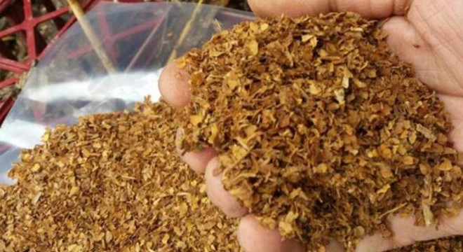 Afyonkarahisar'da kaçak tütün baskını