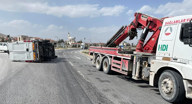 Afyonkarahisar'da trafik kazası: 1 yaralı