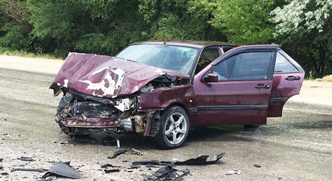 Ağlasun'da kaza: 2 yaralı