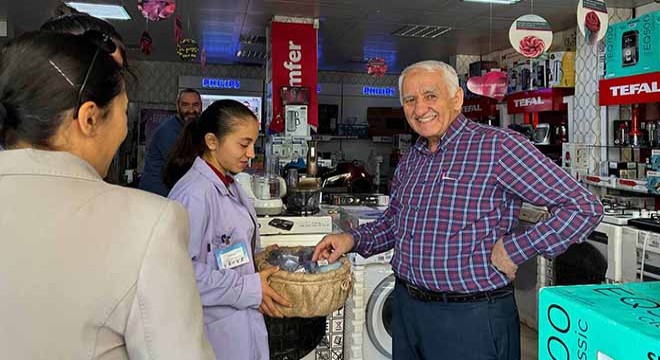 Ahilik Haftası'nda esnaf ziyareti
