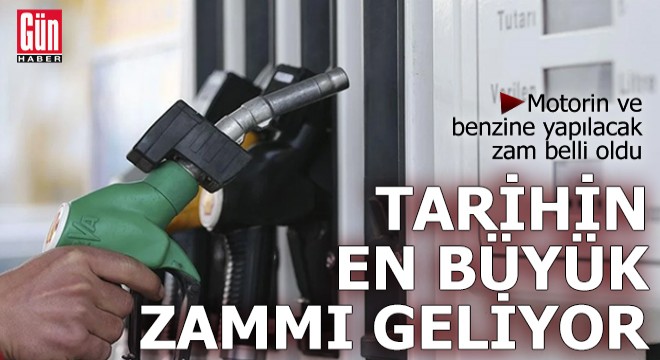 Akaryakıta tarihin en büyük zammı geliyor