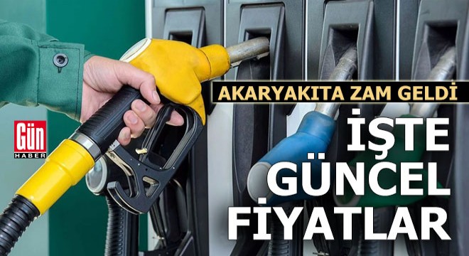 Akaryakıta zam geldi, tablo değişti