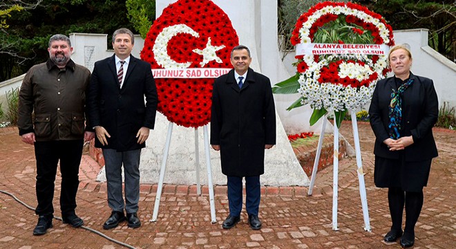 Alaiye şehitleri törenle anıldı