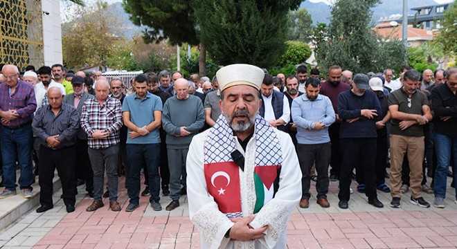 Alanya'da Filistinliler için gıyabi cenaze namazı