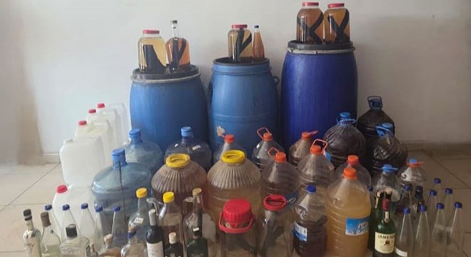 Alanya'da sahte alkol operasyonu