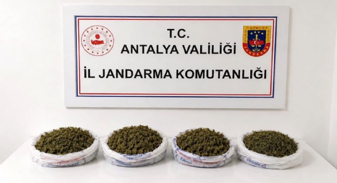 Alanya'da uyuşturucu operasyonu