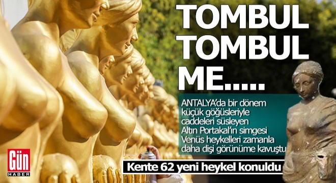 Altın Portakal'ın 62'nci yılında Antalya'yı 62 Venüs heykeli süsleyecek
