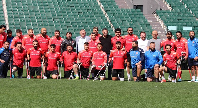 Ampute Futbol Milli Takımı, provasını Antalya'da yapacak