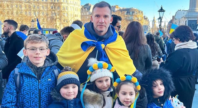 Andriy Shevchenko: Ukrayna'daki savaşı durdurun