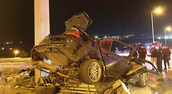 Ankara'daki kaza 4 kişi öldü, 1 kişi yaralandı