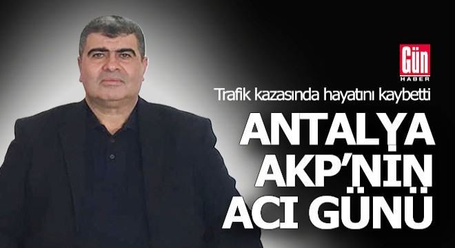 Antalya AKP'nin acı günü