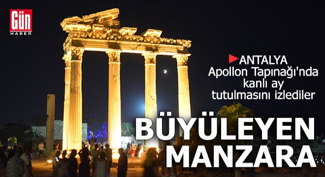 Antalya Apollon Tapınağı'nda büyüleyen manzara