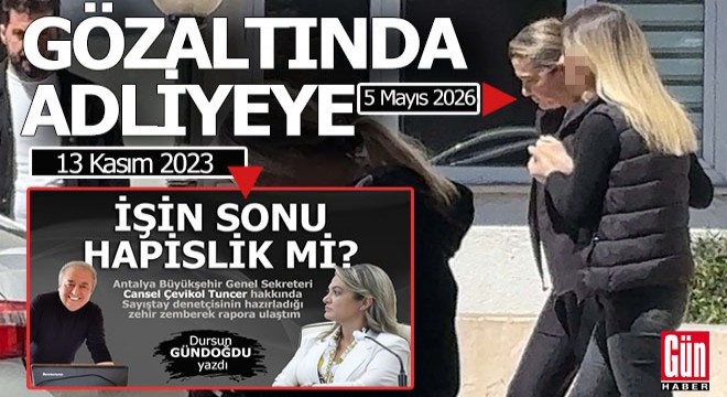 Antalya Büyükşehir Belediyesi Genel Sekreteri, emniyete götürüldü