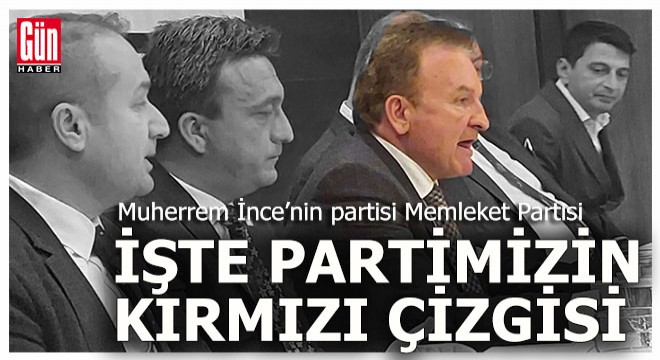 Antalya İl Başkanı Baraner: Memleket Partisi 'Helal' para ile kuruldu