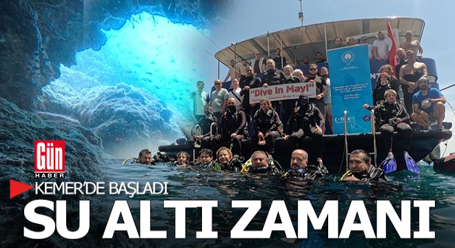 Antalya Kemer'de sualtı günleri başladı