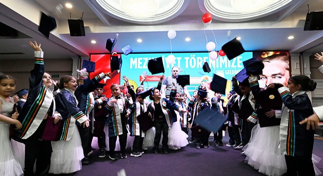Antalya OSB gündüz bakımevinde mezuniyet coşkusu