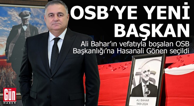 Antalya OSB'nin yeni başkanı Hasanali Gönen
