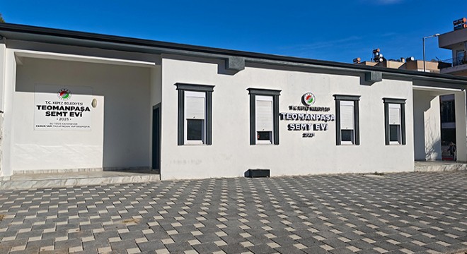 Antalya Teomanpaşa Semt Evi hizmete açılıyor