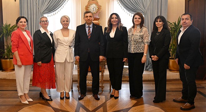 Antalya Valisi Hulusi Şahin'e ziyaret